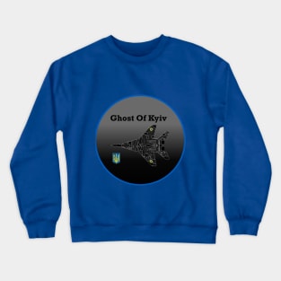 Ghost of Kyiv Ukranian American Society of Texas Crewneck Sweatshirt